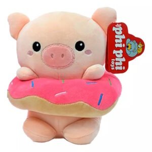 ANIMALES SPANDEX CON DONA 19CM -8203