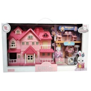 CONEJO CON MANSION Y 3 MASCOTAS BAY DREAMY -7086