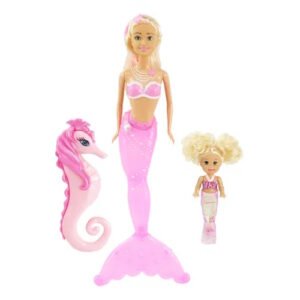 MUÑECA BONNIE PINK SIRENA CON HERMANITA -LADB610