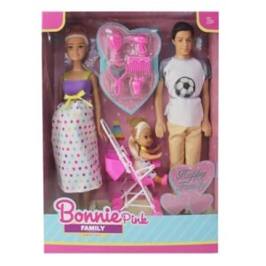 MUÑECA BONNIE PINK CON FAMILIA -LADB197