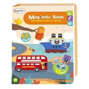 LIBRO MAGNETICO VEHICULOS -IK0649
