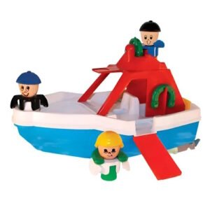 BARCO CON MOTOR Y MUÑECOS -2291
