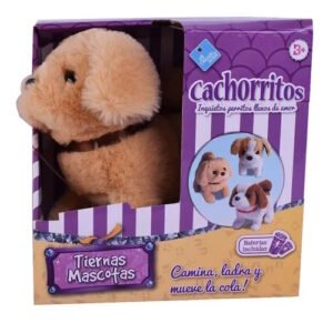 MASCOTA PERRO GOLDEN CON MOVIMIENTO Y SONIDO TIERNAS MASCOTAS -6328
