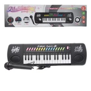 ORGANO MUSICAL CON MICROFONO CON ALIMENTACION USB -02236