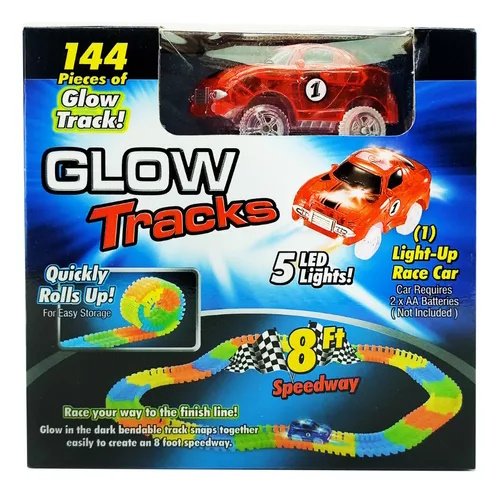 PISTA GLOW TRACK CON AUTO 144 PIEZAS -23205 - Image 2