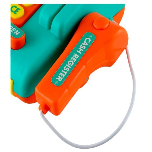 CAJA REGISTRADORA VERDE Y NARANJA A PILAS -ZY1543708 - Image 4