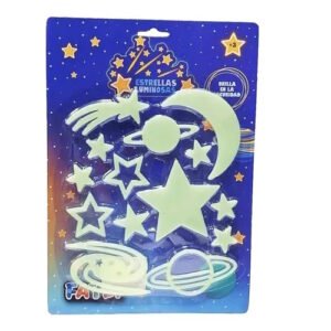 ESTRELLAS FLUORCENTES EN BLISTER -4070031