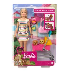 BARBIE PASEADORA DE PERRITOS -GHB92
