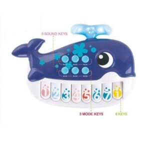 ORGANO BEBE MUSICAL BALLENA -8715