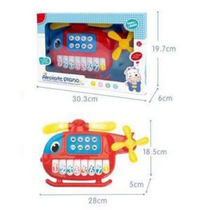 ORGANO BEBE MUSICAL HELICOPTERO -8716