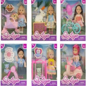 MUÑECA DILIYA CHICA CON ACCESORIOS -9007