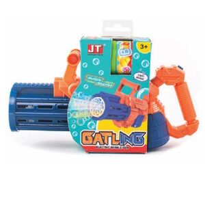 AMTRALLADORA GATLING LANZA BURBUJAS CON LUZ -BU10