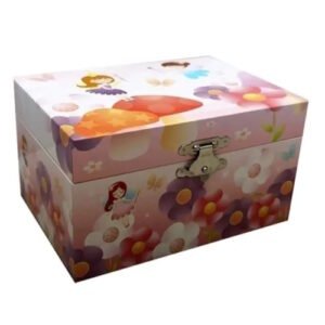 CAJA MUSICAL BAUL HADAS A CUERDA -FE519