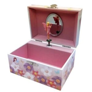 CAJA MUSICAL BAUL HADAS A CUERDA -FE519