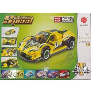 BLOQUES SPEED AUTO PULLBACK 243 PIEZAS -7130