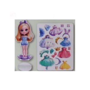 VESTIDOS MAGNETICOS INTERCAMBIABLES FUNYCOOLBE -7108