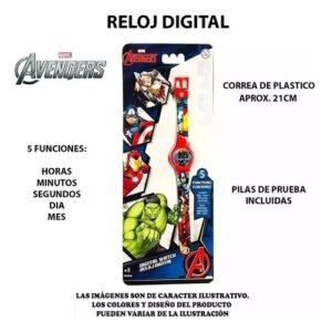 RELOJ DIGITAL AVENGERS -AVRJ6