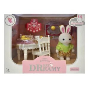 CONEJO CON COMEDOR BAY DREAMY -8691