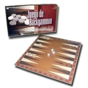 BACKGAMMON JUEGO DE MADERA -BI8743