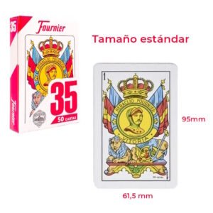 NAIPES ESPAÑOL 50 CARTAS 35D FOURNIER -IM4718