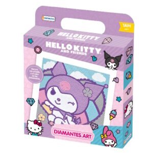 ARTE CON DIAMANTES HELLO KITTY -9850