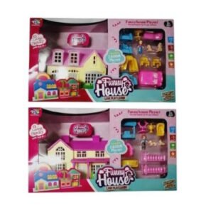 CASITA DE MUÑECAS MEDIANA CON ACCESORIOS FUNNY HOUSE -16742