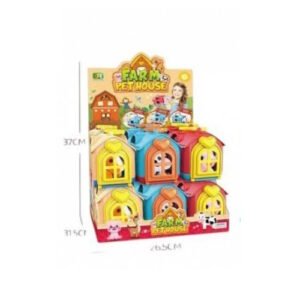 ANIMALES DE LA GRANJA DE PELUCHE CON CANIL BLUMPY -80270