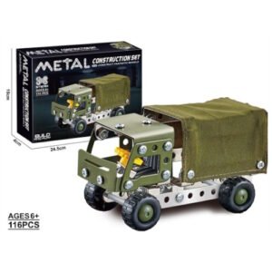 MECANO METAL CAMION UNIMOG 116 PIEZAS -ZY1681335