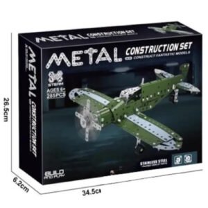 MECANO METAL AVION FOKKER 258 PIEZAS -ZY697571