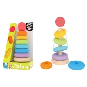 TORRE APILABLE AROS DE COLORES JADORE -826873