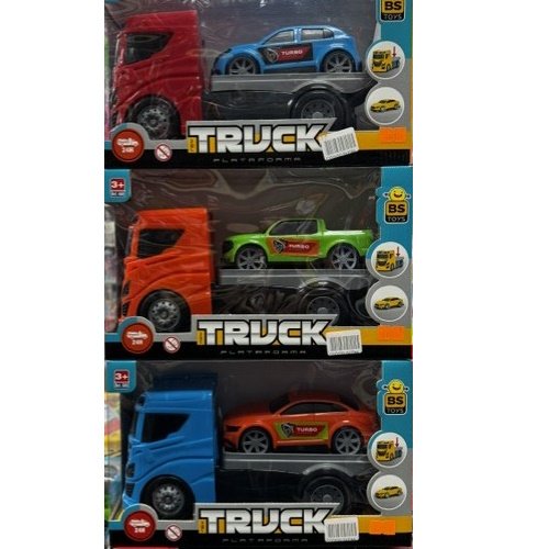 CAMION TRANSPORTADOR CON 1 AUTO TRUCK EN CAJA -BS0608 - Image 2