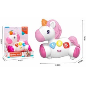 UNICORNIO DIDACTICO CON LUZ Y SONIDO -033/1185