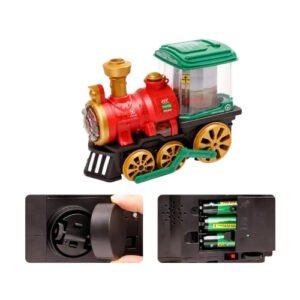 LOCOMOTORA A VAPOR CON LUZ Y SONIDO -8121