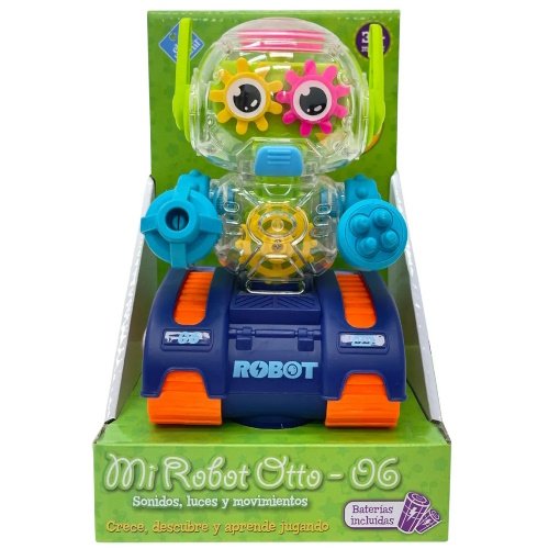 MI ROBOT OTTO 06 CON LUZ Y SONIDO -7866