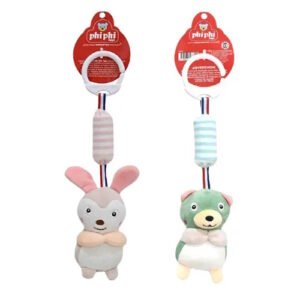 SONAJERO ANIMALITO COLGANTE CON CASCABEL 30CM -8699