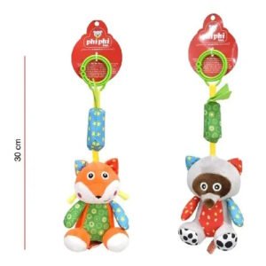 ANIMAL COLGANTE CON CASCABEL 30CM -8698