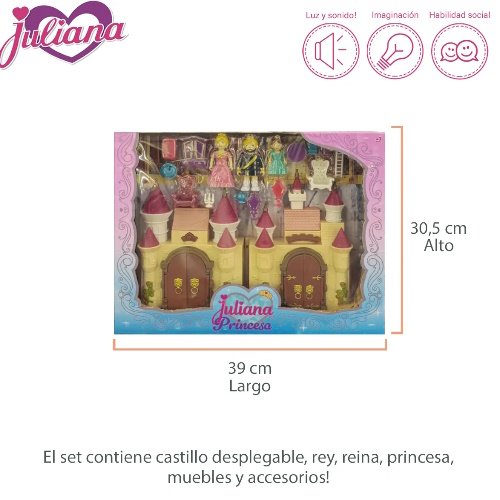 JULIANA PRINCESA CASTILLO C/LUZ Y SONIDO -SISJUL0139 - Image 2