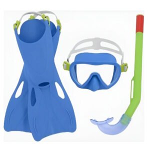 MASCARA C/SNORKEL Y PATAS DE RANA +3 -25039