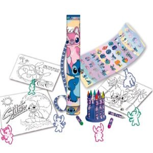 MEGA TUBO DE ARTE DISNEY STICH -DMD00171