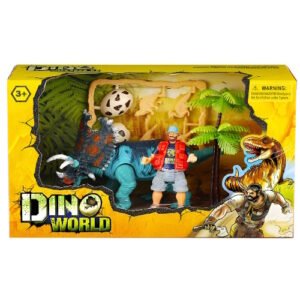 @ SET DINO WORLD CON DINOSAURIO Y MUÑECO -CKSUR0733