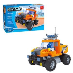 BLOQUES CITY CAMIONETA TODO TERRENO 258 PIEZAS -CKSUR1181