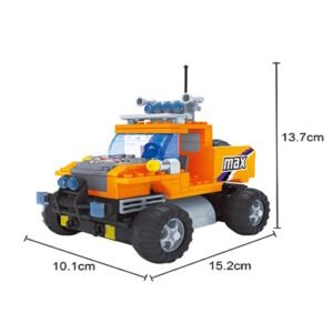 BLOQUES CITY CAMIONETA TODO TERRENO 258 PIEZAS -CKSUR1181