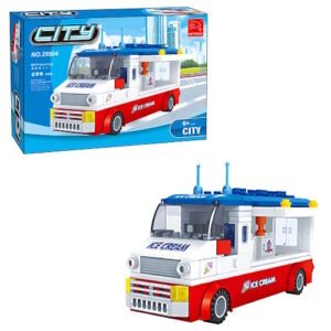 BLOQUES CITY CAMIONETA DE HELADOS 267PIEZAS -CKSUR1184