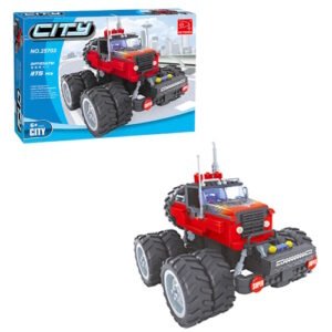 BLOQUES CITY MOSTER TRUCK 377 PIEZAS -CKSUR1188