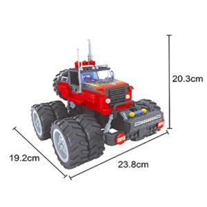 BLOQUES CITY MOSTER TRUCK 377 PIEZAS -CKSUR1188