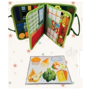 LIBRO DE TELA CON ACTIVIDADES DE LA GRANJA -7177