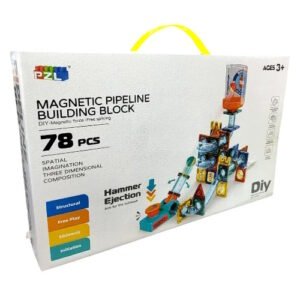 JUEGO MAGNETICO CAÑON LANZA PELOTAS 78 PIEZAS -7210