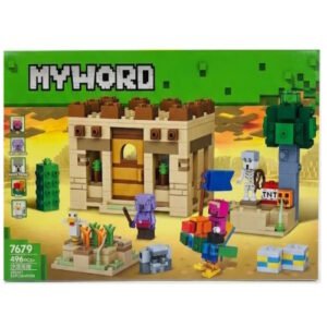 BLOQUES MY WOLRD MINECRAFT EXPLORACION DEL DESIERTO 496 PIEZAS -7214