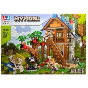 BLOQUES MY WOLRD MINECRAFT TALLER DE ARMAS 504PIEZAS -7216