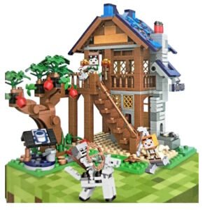 BLOQUES MY WOLRD MINECRAFT TALLER DE ARMAS 504PIEZAS -7216